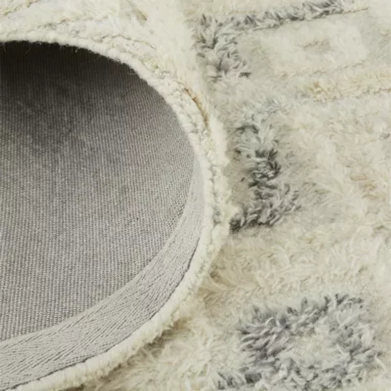 Weave And Wander Elika Geometric Hand Tufted Indoor Rectangle Area Rugs