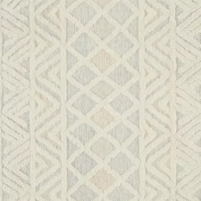 Weave And Wander Elika Geometric Hand Tufted Indoor Rectangle Area Rugs