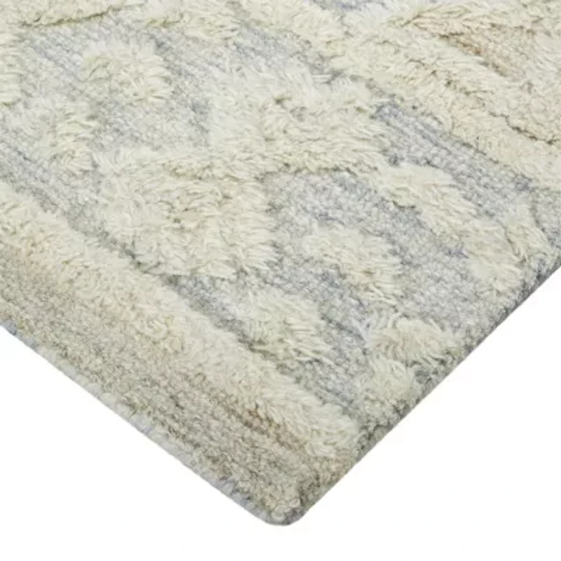 Weave And Wander Elika Geometric Hand Tufted Indoor Rectangle Area Rugs