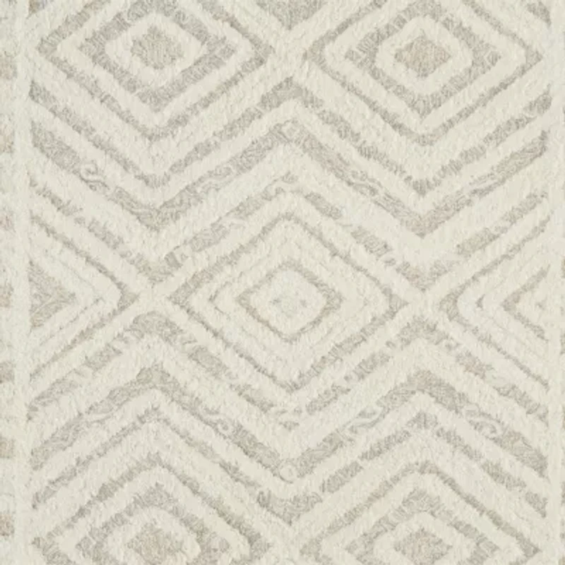 Weave And Wander Elika Geometric Hand Tufted Indoor Rectangle Area Rugs