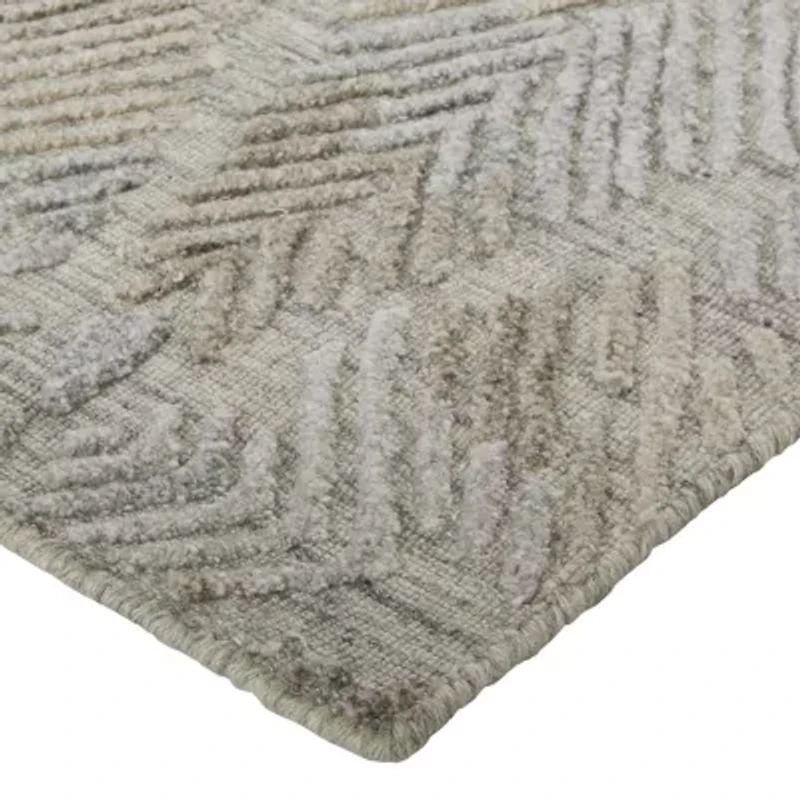 Weave And Wander Huntley Abstract Hand Woven Indoor Rectangle Runners