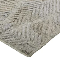 Weave And Wander Huntley Abstract Hand Woven Indoor Rectangle Runners