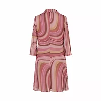 Speechless Big Kid Girls 3/4 Sleeve Fitted Sleeve A-Line Dress