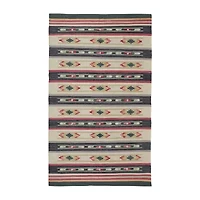 Weave And Wander Galvin Stripe Flatweave Reversible Indoor Rectangle Area Rugs