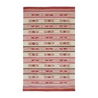 Weave And Wander Galvin Stripe Flatweave Reversible Indoor Rectangle Area Rugs