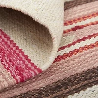 Weave And Wander Galvin Stripe Flatweave Reversible Indoor Rectangle Area Rugs