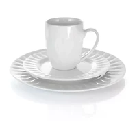 Elama 18-pc. Porcelain Dinnerware Set