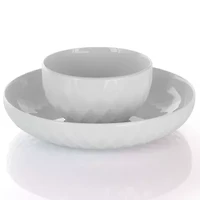Elama 18-pc. Porcelain Dinnerware Set