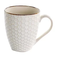 Elama Honey Ivory 16-pc. Stoneware Dinnerware Set