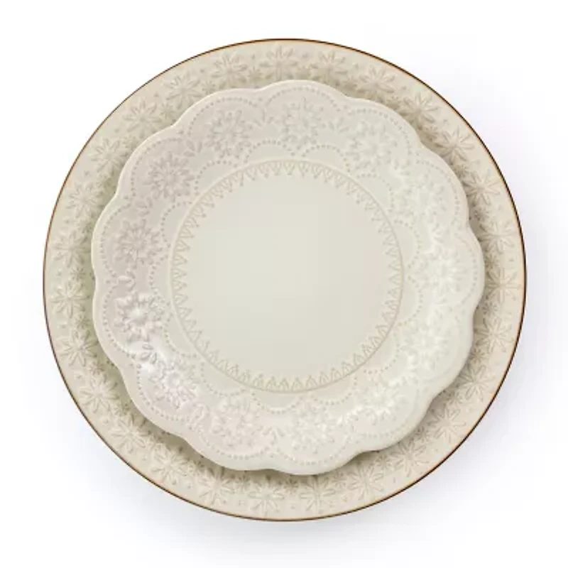 Elama Contessa 16-pc. Stoneware Dinnerware Set