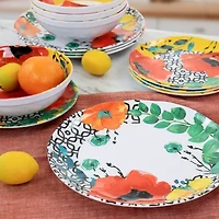 Elama Grace 12-pc. Melamine Dinnerware Set
