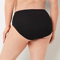 Ambrielle Cotton High Cut Panty