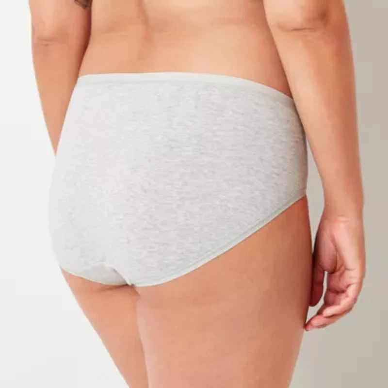 Ambrielle Cotton High Cut Panty