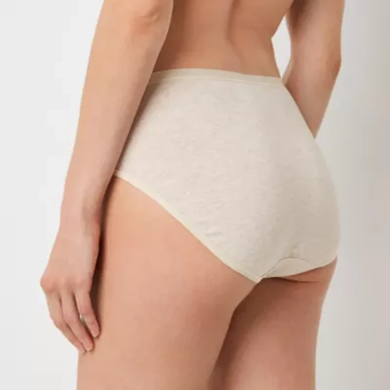 Ambrielle Cotton High Cut Panty