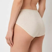 Ambrielle Cotton High Cut Panty