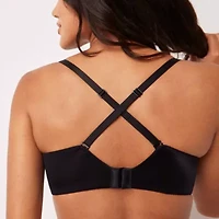 Ambrielle Convertible Plunge Underwire Push Up Bra