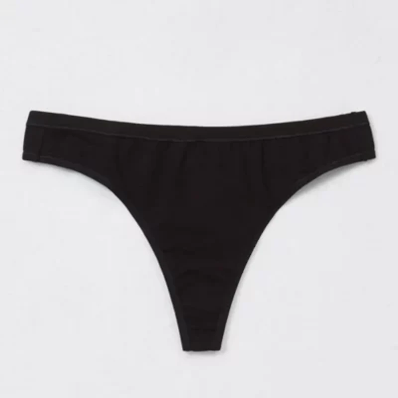 Ambrielle Organic Cotton Thong Panty 303247