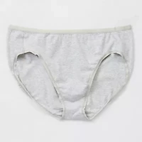 Ambrielle Cotton High Cut Panty