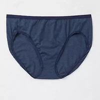 Ambrielle Organic Cotton High Cut Panty 302832