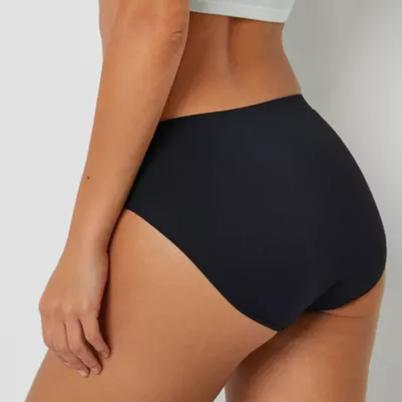Ambrielle Womens Seamless High Cut Panty 302837