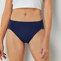 Ambrielle Seamless Lace High Cut Panty