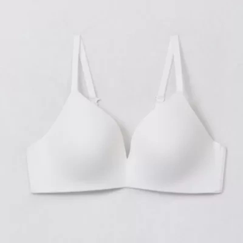 Ambrielle Cotton Wirefree Full Coverage Bra-302711