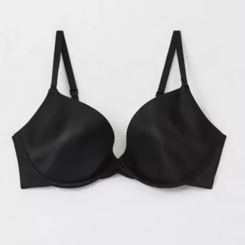Ambrielle Convertible Plunge Underwire Push Up Bra