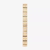 Elgin Womens Crystal Accent Two Tone Bracelet Watch Eg170033st