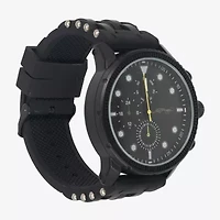 Ed Hardy Mens Black Strap Watch 50444b-42-G02