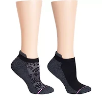 Dr Motion 2 Pair Low Cut Compression Socks Womens