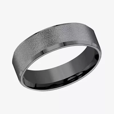 Mens 7MM Tantalum Wedding Band