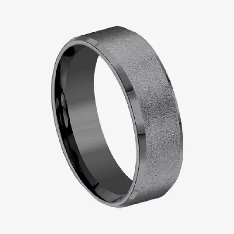 Mens 7MM Tantalum Wedding Band