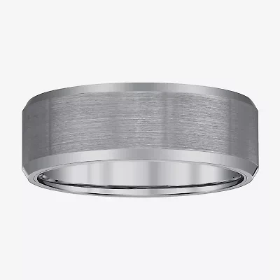 Mens 8MM Tungsten Wedding Band