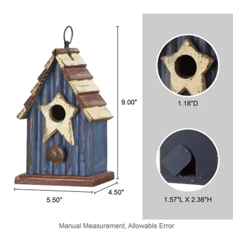 Glitzhome Bird House