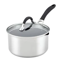 Circulon SteelShield Stainless Steel 3-qt. Sauce Pan