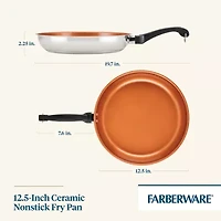 Farberware Classic Traditions Stainless Steel 12.5" Frying Pan