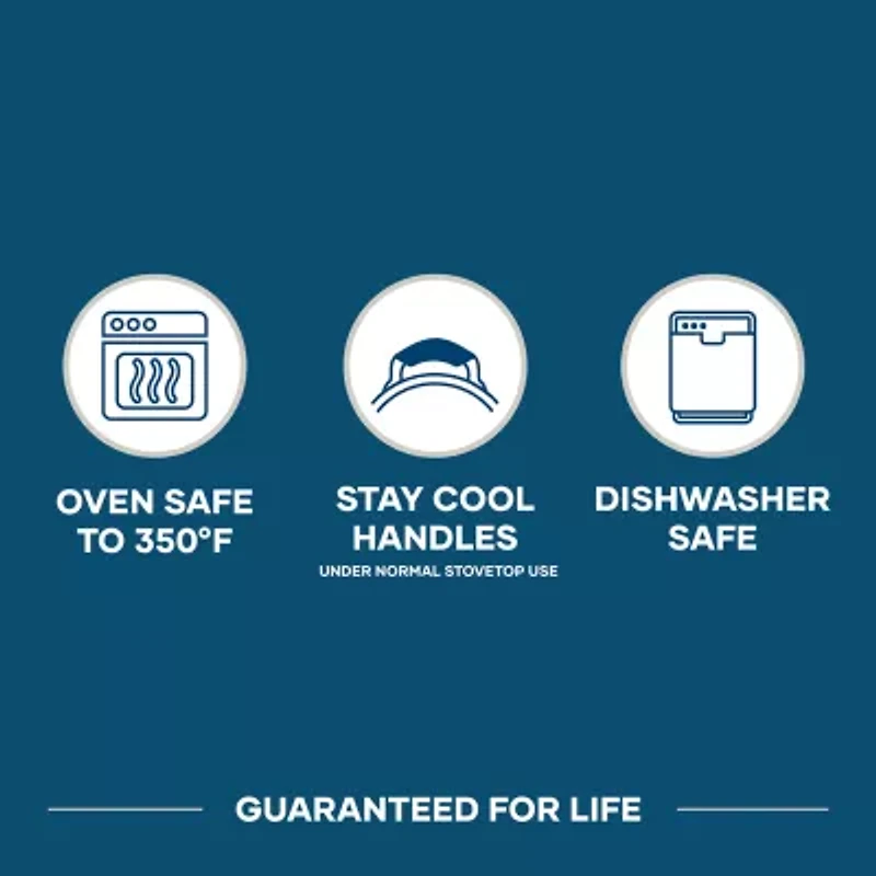 Farberware Classic Traditions Stainless Steel 12.5" Frying Pan