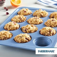 Farberware Easy Solutions 12-Cup Non-Stick Muffin Pan