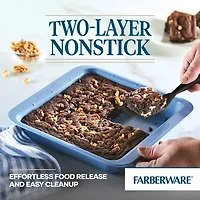Farberware Easy Solutions 9" Non-Stick Square Cake Pan