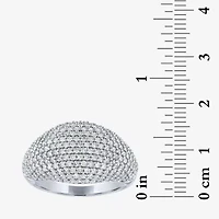 Diamond Addiction (G-H / Si2-I1) Womens 1 1/2 CT. T.W. Lab Grown White 10K Gold Dome Cocktail Ring