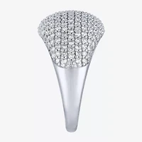 Diamond Addiction (G-H / Si2-I1) Womens 1 1/2 CT. T.W. Lab Grown White 10K Gold Dome Cocktail Ring