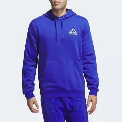 adidas Mens Long Sleeve Fleece Active Hoodie