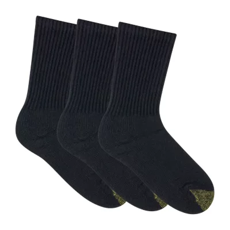 Gold Toe Ultra Tec Womens 3 Pair Crew Socks