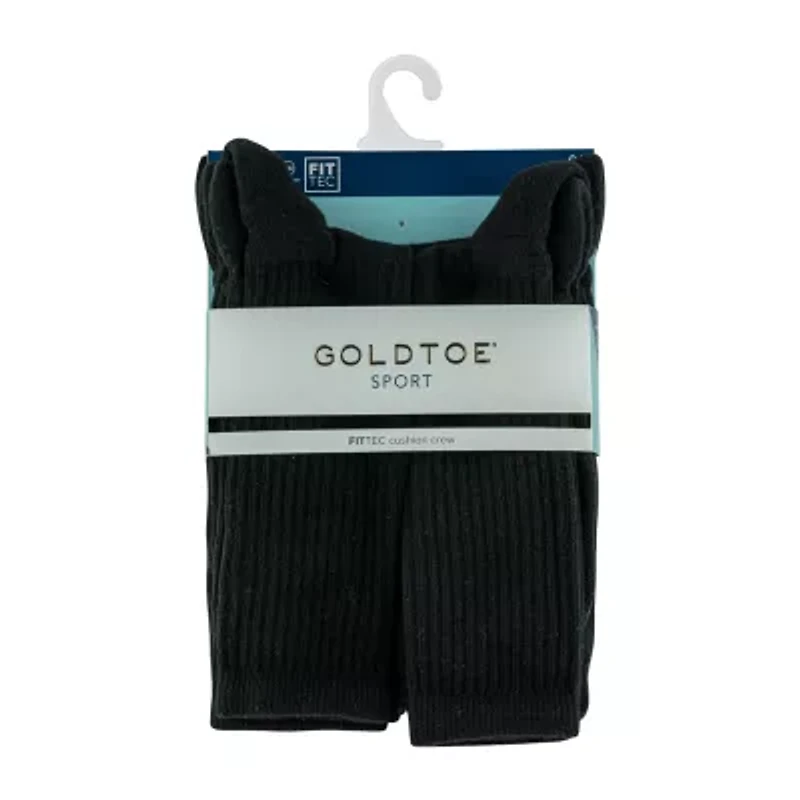 Gold Toe Sport Cushion Womens 6 Pair Crew Socks