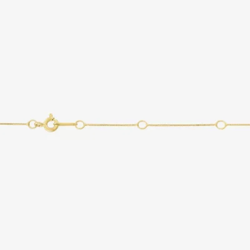 (G-H / Si2-I1) Womens 1/3 CT. T.W. Lab Grown White Diamond 10K Gold 16 Inch Pendant Necklace