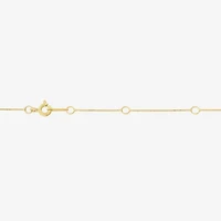 (G-H / Si2-I1) Womens 1/3 CT. T.W. Lab Grown White Diamond 10K Gold 16 Inch Pendant Necklace