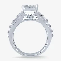 Womens CT. T.W. Natural White Diamond 10K Gold Engagement Ring