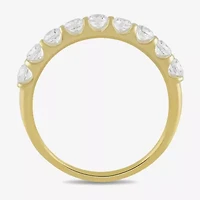Womens 1/2 CT. T.W. Lab Grown White Diamond 10K Gold Wedding Band