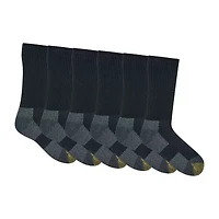 Gold Toe Work Mens 6 Pair Crew Socks