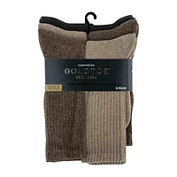 Gold Toe Harrington Mens 6 Pair Big and Tall Crew Socks